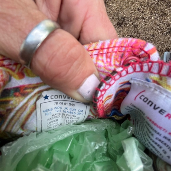 Converse Shoes | Rare Converse Red Dr Romanelli Ct Band Aid Sz 10.5 - Picture 9 of 9